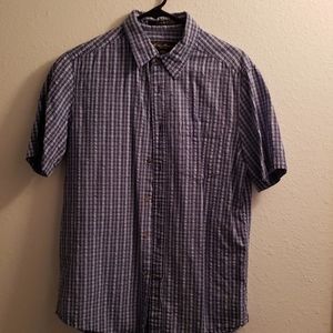 Eddie Bauer, men's SS shirt, casual, non tech